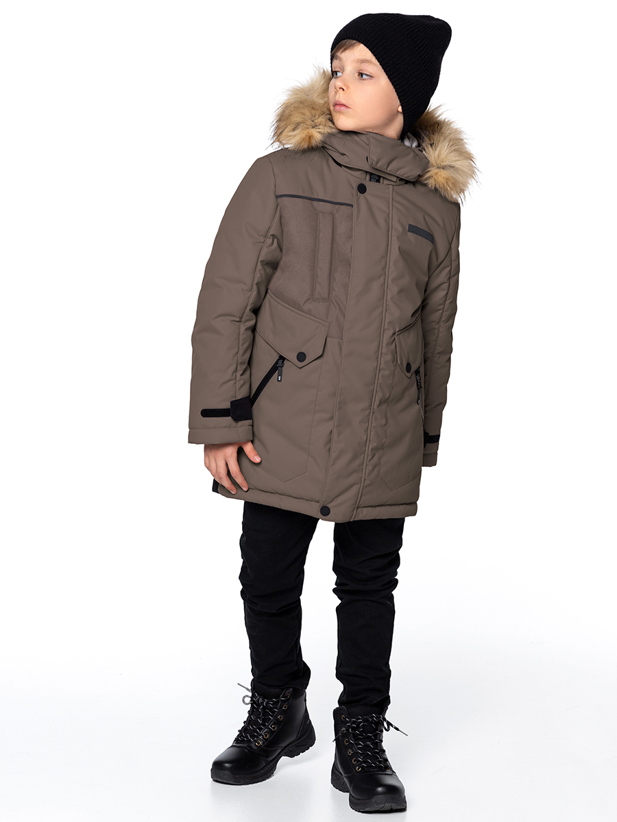 

Куртка детская NIKASTYLE 4з3524, орех, 128, Коричневый, 4з3524