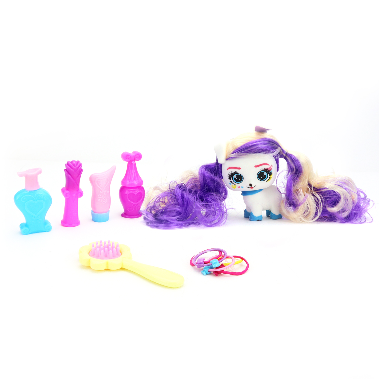 фото Игровой набор nd play кукла для создания прически собачка-модница вайлет с аксессуарами