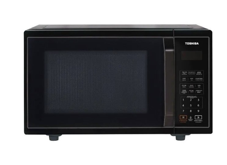 

Микроволновая печь с грилем Toshiba MM-EM23P (BK)-CV черный, MM-EM23P (BK)-CV