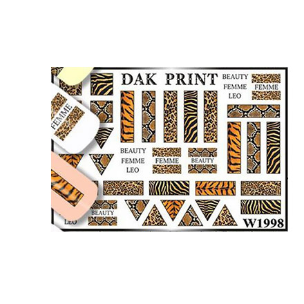 

Набор Dak Print Слайдер-дизайн №1998, 3 шт.