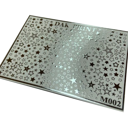 

Набор Dak Print Слайдер-дизайн №M02 Silver, 2 шт.