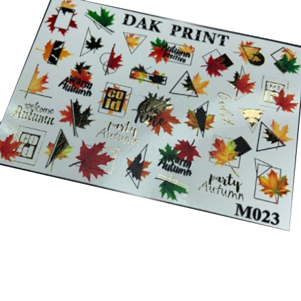 

Набор Dak Print Слайдер-дизайн №M23, 2 шт.
