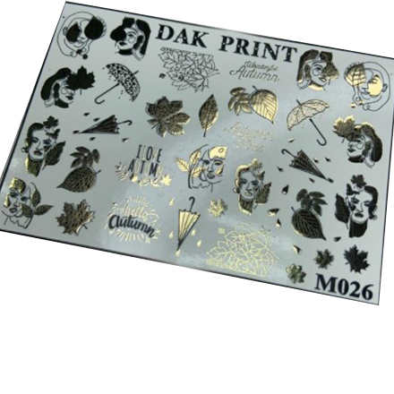 

Набор Dak Print Слайдер-дизайн №M26, 2 шт.