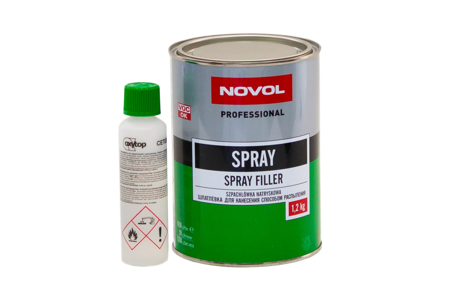 NOVOL шпатлевка Spray