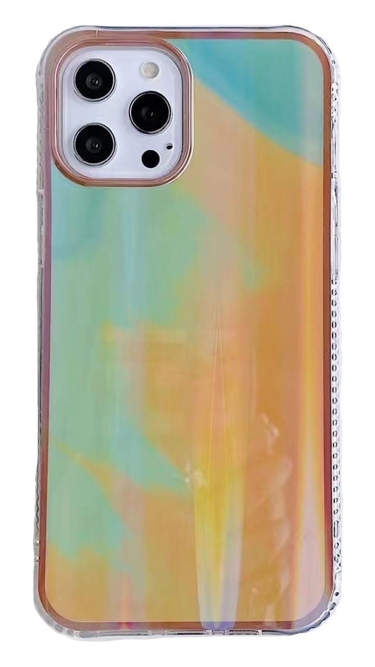

Чехол силиконовый для iPhone 12 (6.1)/12 Pro (6.1), переливающийся, X-case, Зеленый
