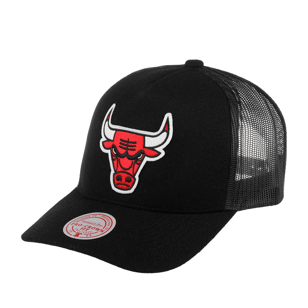 Бейсболка унисекс Mitchell&Ness 6HSSFH21HW018-CBUBLCK Chicago Bulls NBA черная, one size