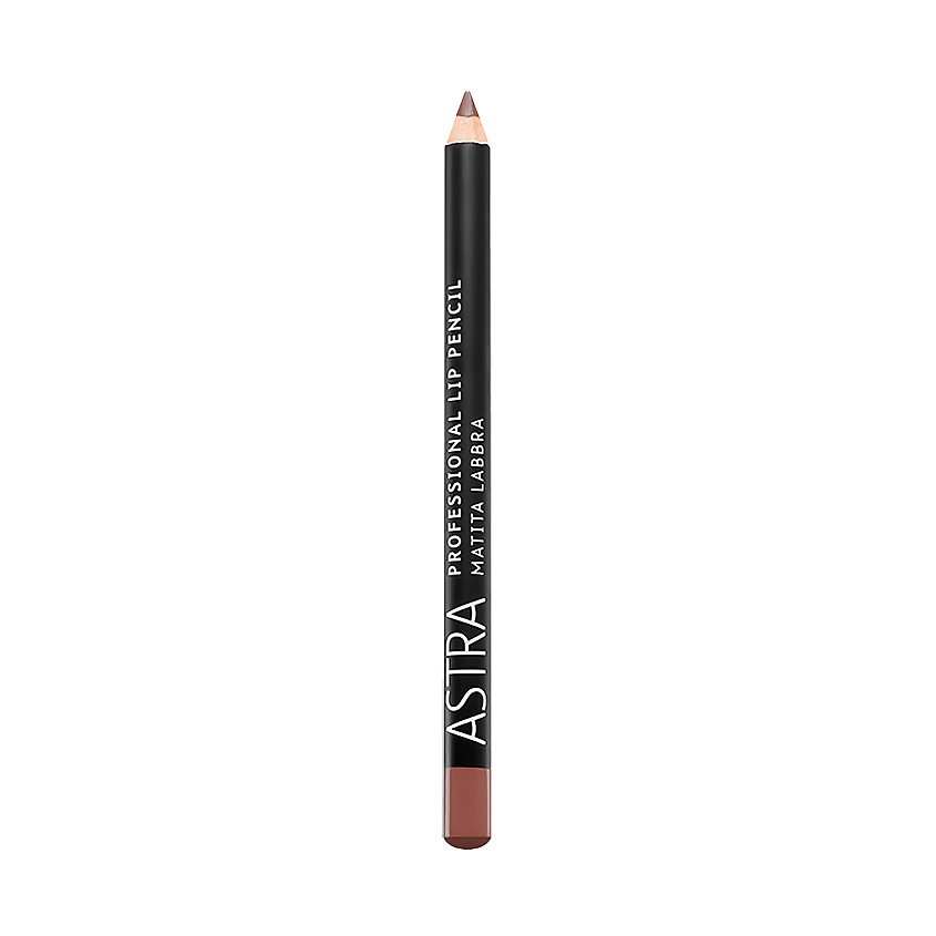 Карандаш Astra Make-Up контурный для губ Professional Lip Pencil, 33 Pink Lips make up factory карандаш автоматический контурный для глаз 01 черный вельвет automatic eyeliner 0 31 гр