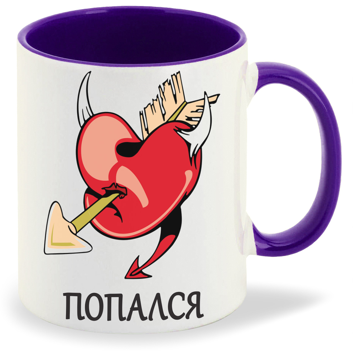 

Кружка CoolPodarok Попался, Попался