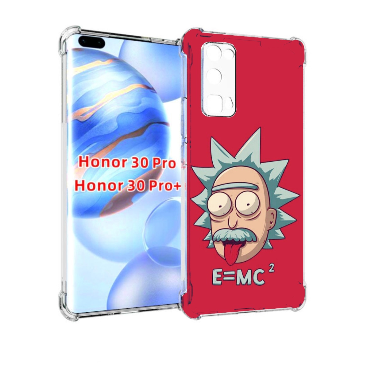 

Чехол бампер MyPads формула энергии для Honor 30 Pro Honor, Прозрачный, Tocco
