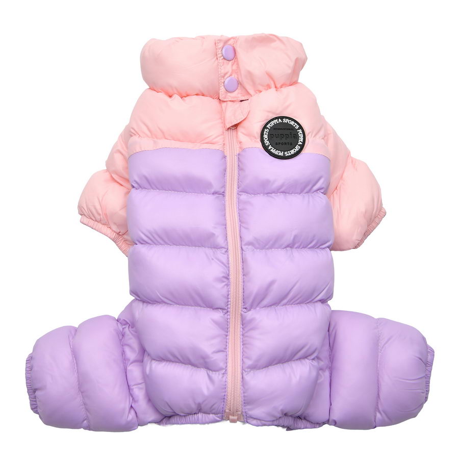 Комбинезон для собак Puppia Ultra Light Pastel розовый фиолетовый M длина спины 27 см 6100₽