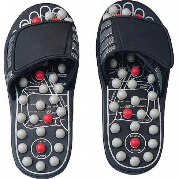 фото Рефлекторные массажные тапочки massage slipper (размер 42-43, l) nobrand