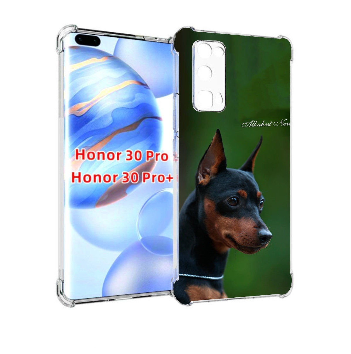 

Чехол бампер MyPads цвергпинчер черпинчер для Honor 30 Pr, Прозрачный, Tocco