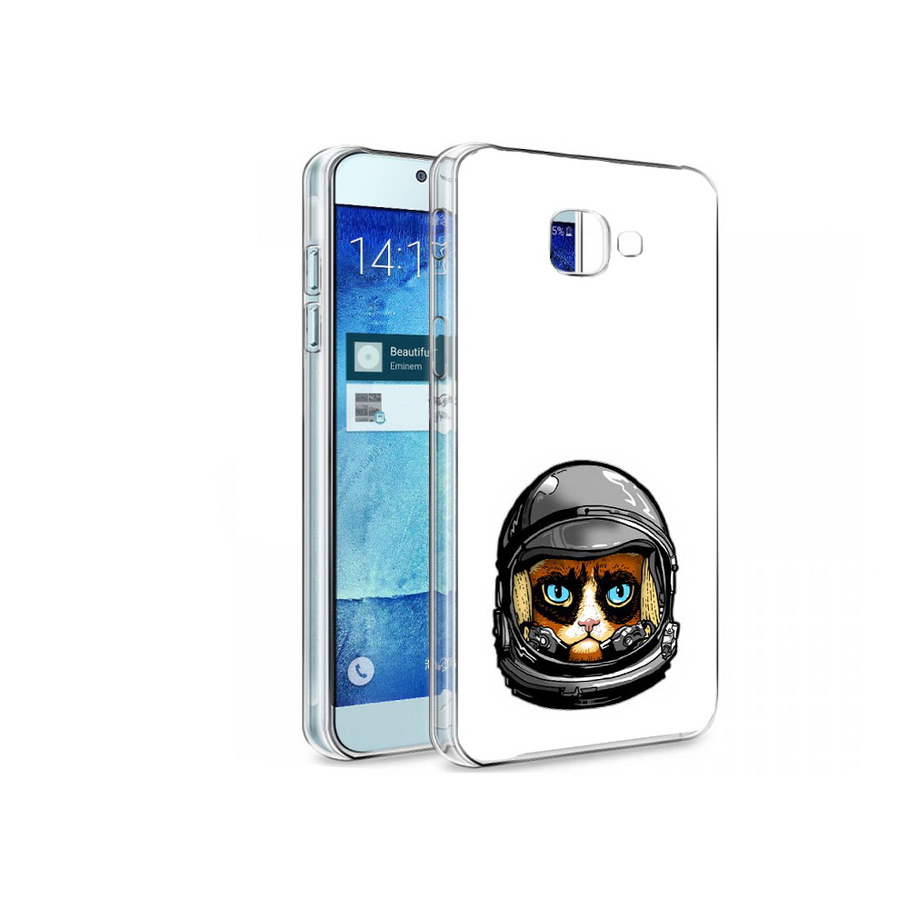 

Чехол MyPads Tocco для Samsung Galaxy A8 кот космонавт, Tocco