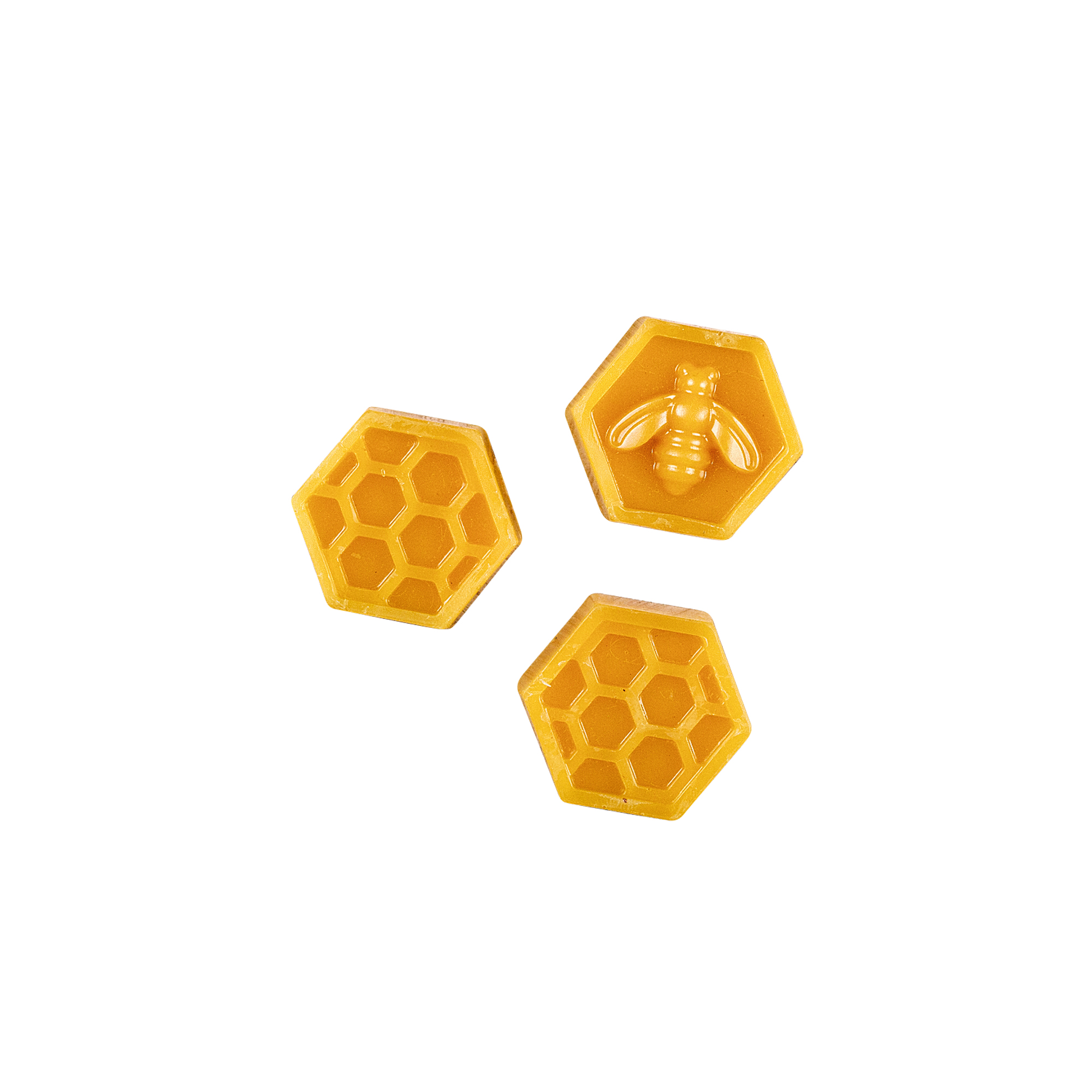 

Восковые брикеты «Соты», Bee's mama, 3 шт, Желтый