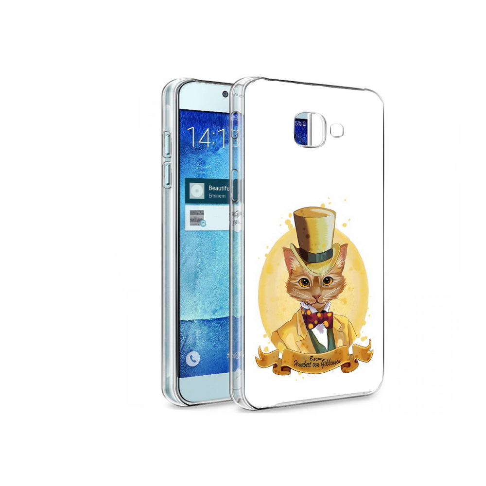 

Чехол MyPads Tocco для Samsung Galaxy A8 кот юрист, Tocco