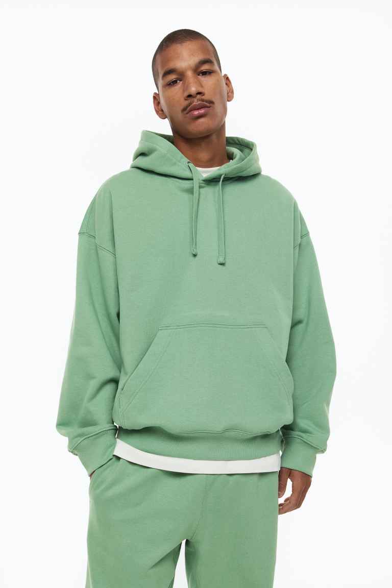 

Худи мужское H&M 1035203014 зеленое XL (доставка из-за рубежа), Зеленый, 1035203014