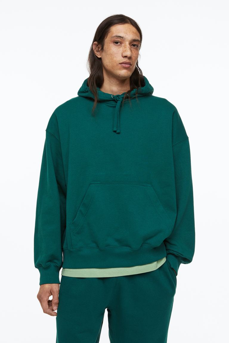 

Худи мужское H&M 1035203015 зеленое XS (доставка из-за рубежа), Зеленый, 1035203015