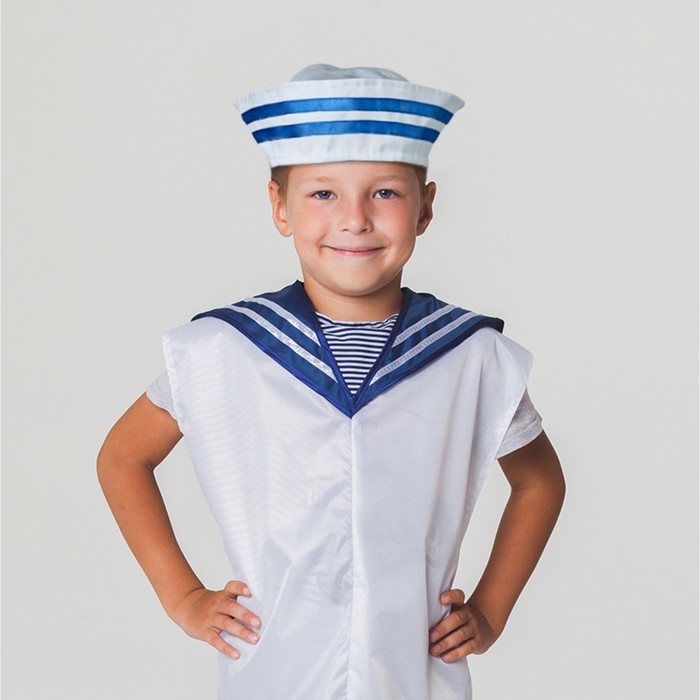 

Страна Карнавалия Шапка «Юнга», р. 55-56, Белый