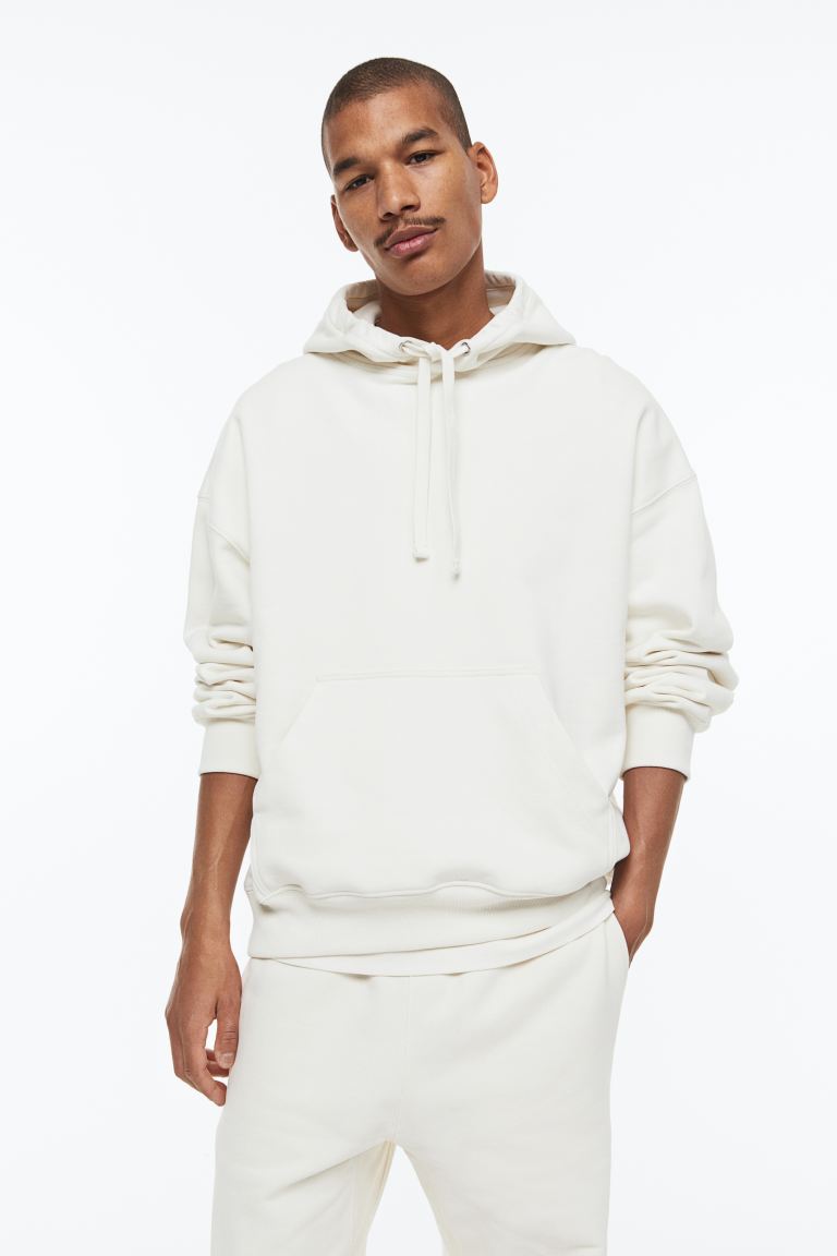 

Худи мужское H&M 1035203018 белое M (доставка из-за рубежа), Белый, 1035203018