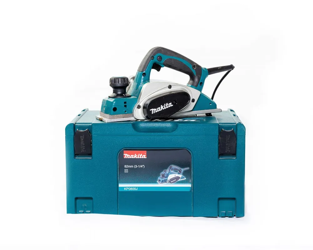 Электрорубанок Makita KP0800J в кейсе MakPac-3