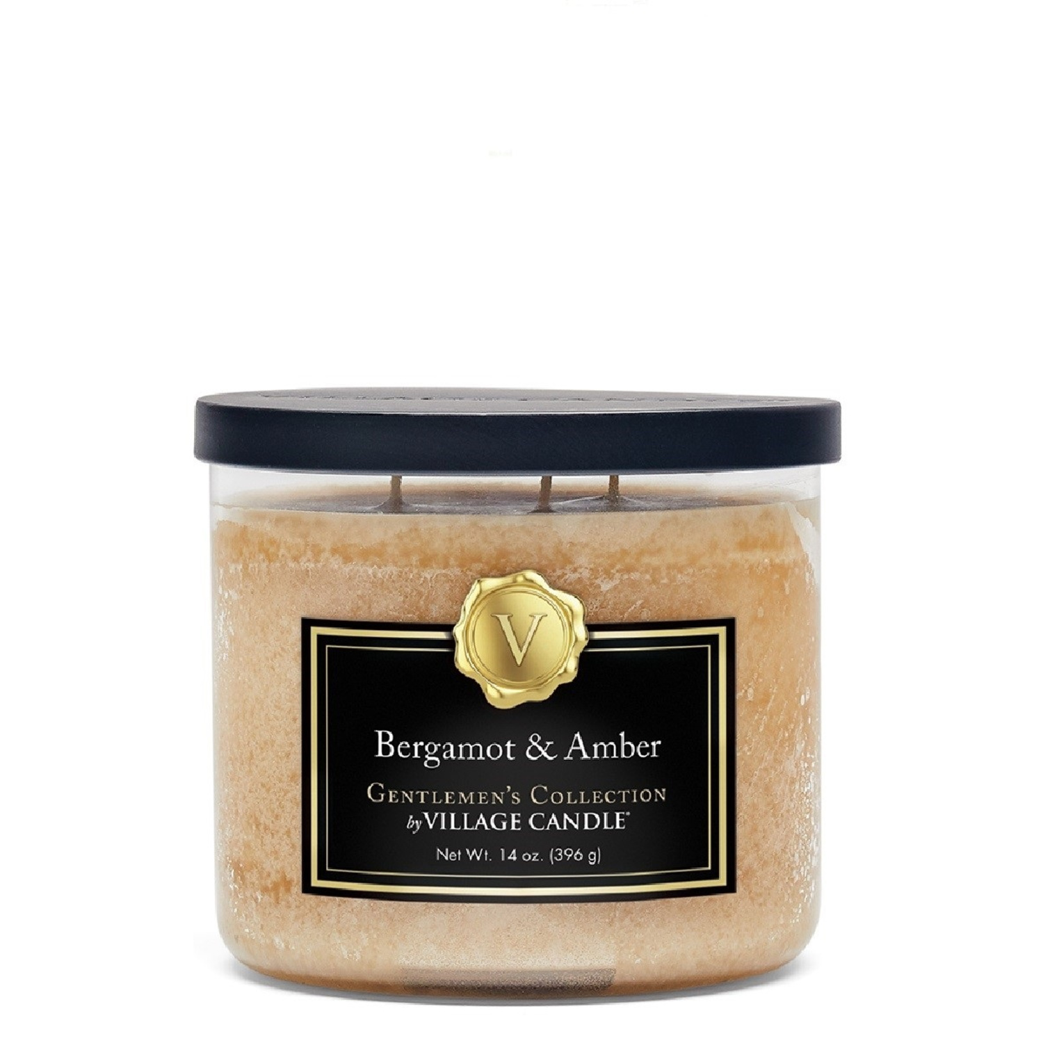 фото Ароматическая свеча village candle "bergamot & amber", чаша, средняя