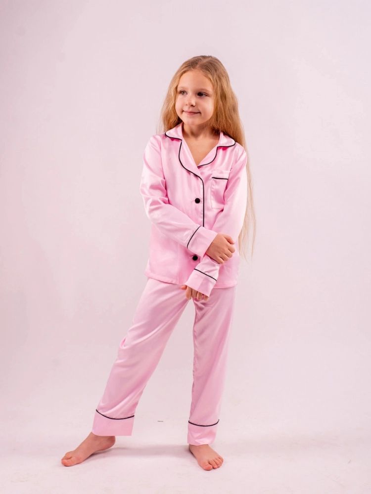 Детская пижама Малиновые Сны SHDT, цвет розовый, размер 122.