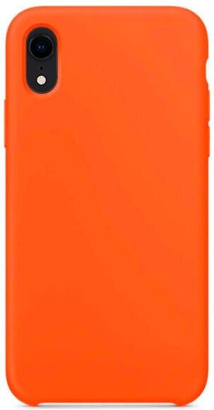 

Накладка силикон Silicone Case для iPhone Xr Оранжевый, Apple iPhone XR