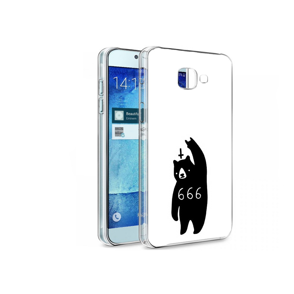 

Чехол MyPads Tocco для Samsung Galaxy A8 медведь 666, Tocco