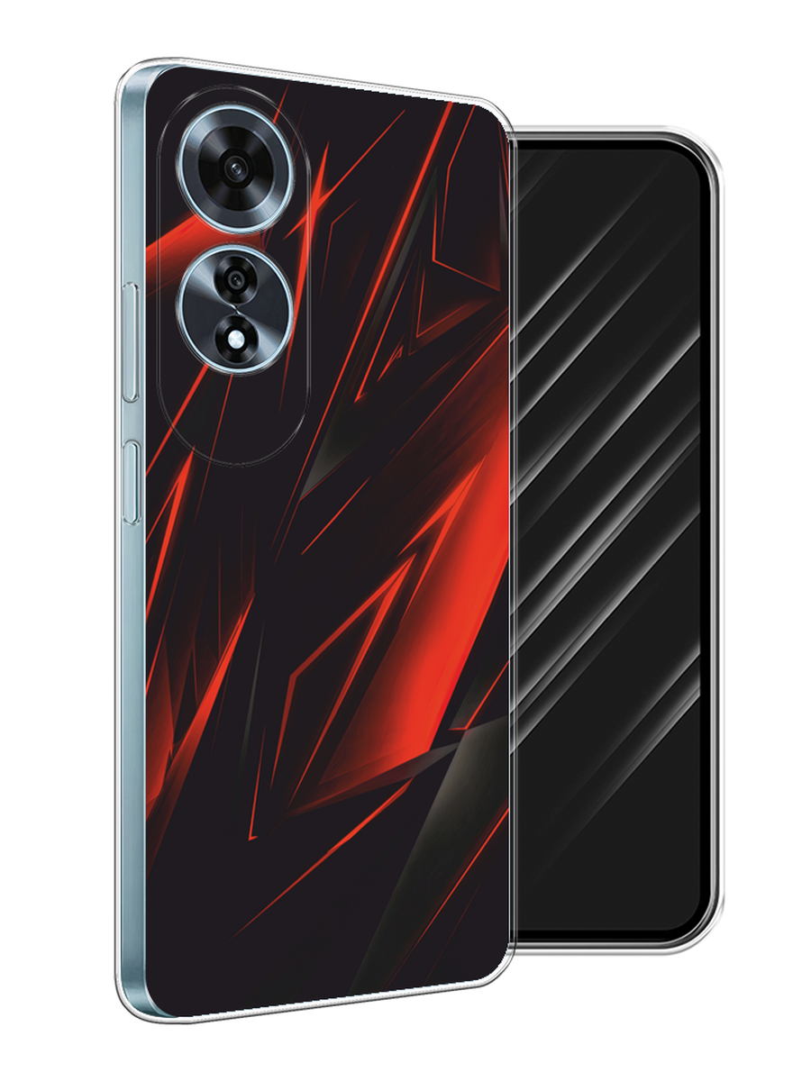 

Чехол Awog на Oppo A60 "Игровой фон", Бордовый;красный;черный, 2516950-1