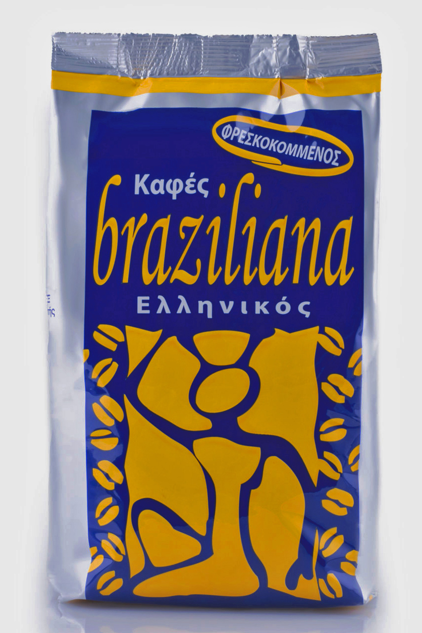 

Кофе молотый Braziliana греческий натуральный, 488 г, Кофе молотый