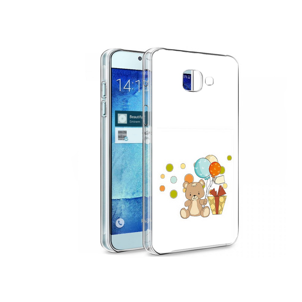 

Чехол MyPads Tocco для Samsung Galaxy A8 медвеженок с подарком, Tocco
