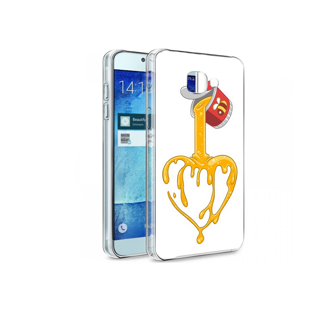 

Чехол MyPads Tocco для Samsung Galaxy A8 медовое сердце, Tocco
