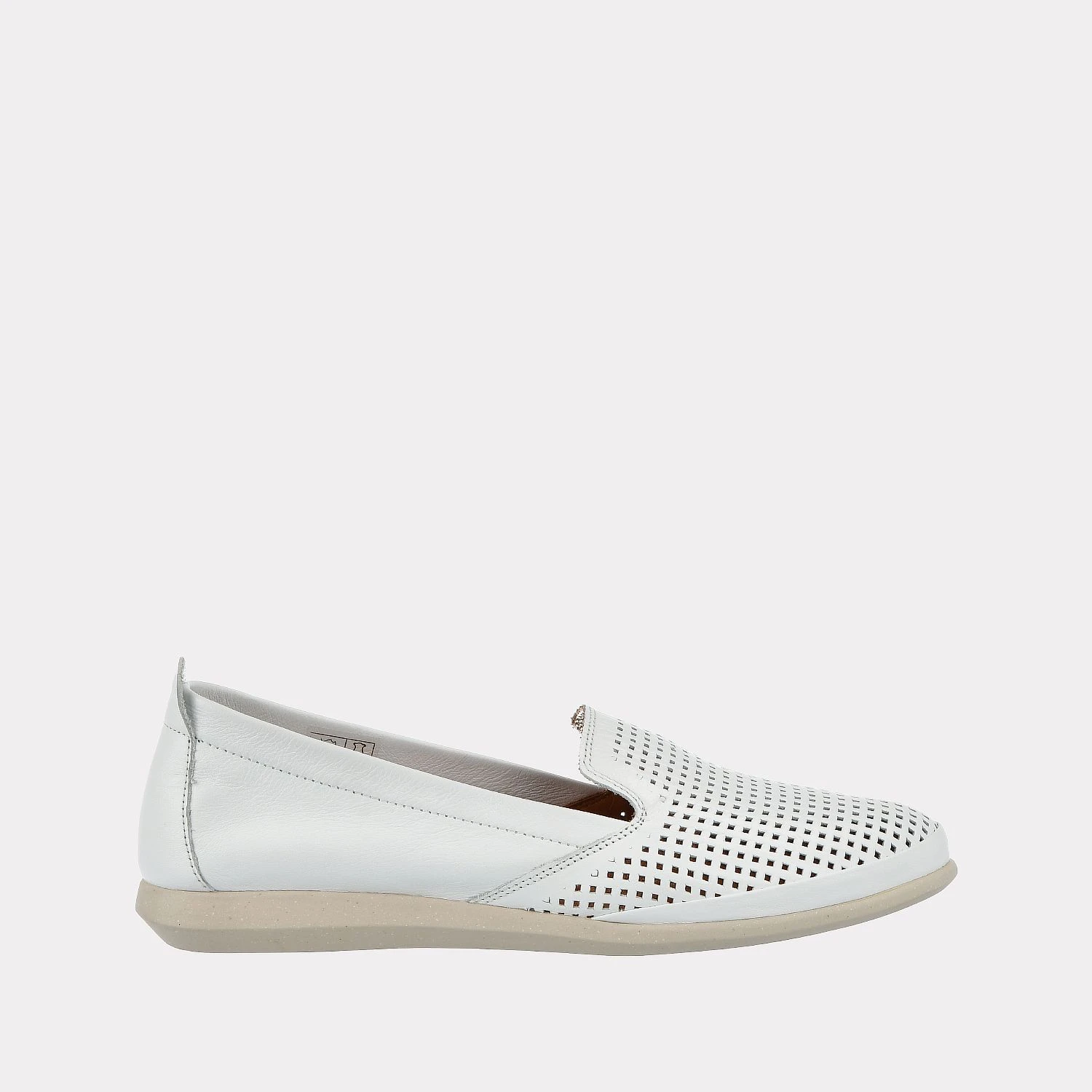 

Слиперы женские Versiya shop 082 H-641 белые 36 RU, 082 H-641