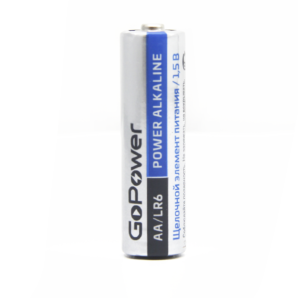 Батарейка AA щелочная GoPower LR6-2SH Power Alkaline в упаковке 2шт. 00-00015599