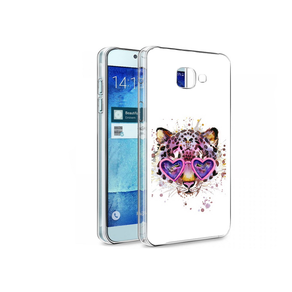 

Чехол MyPads Tocco для Samsung Galaxy A8 модный леопард, Tocco