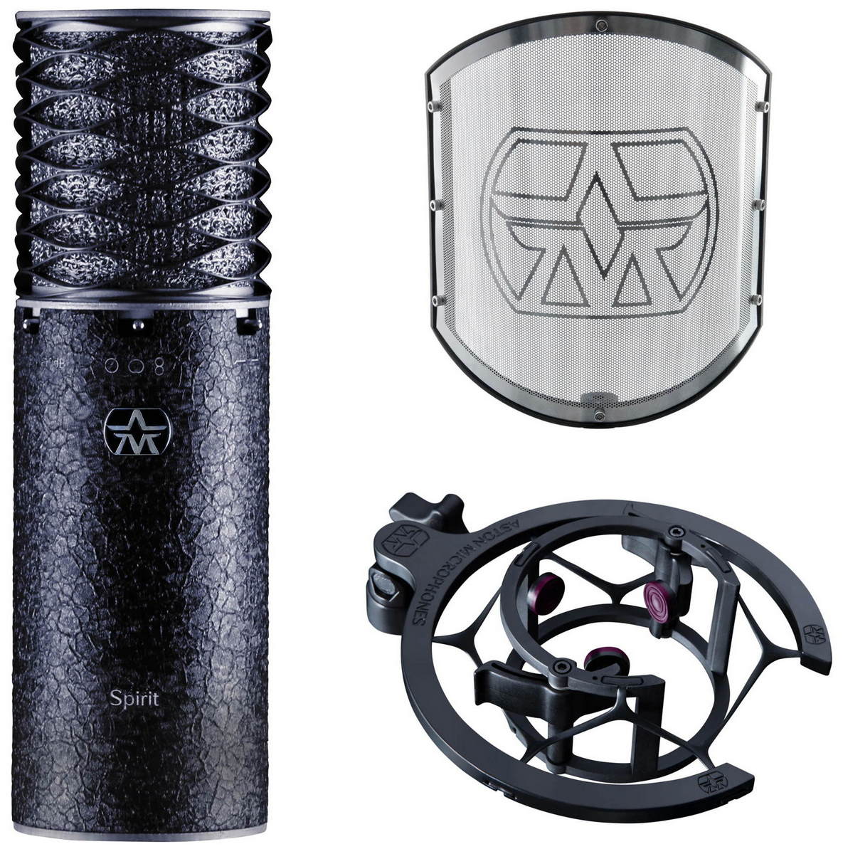 

Микрофон Aston Microphones Spirit Black Bundle, Spirit Black Bundle