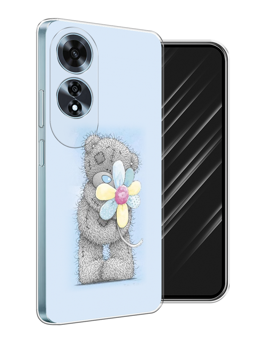 

Чехол Awog на Oppo A60 "Me to you с ромашкой", Голубой;серый;желтый, 2516950-1