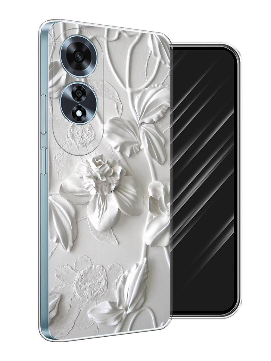 

Чехол Awog на Oppo A60 "Гипсовые цветы", Бежевый;коричневый;серый, 2516950-1