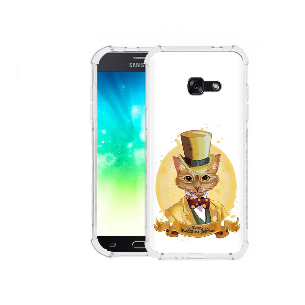 

Чехол MyPads Tocco для Samsung Galaxy A3 (2016) кот юрист, Прозрачный, Tocco