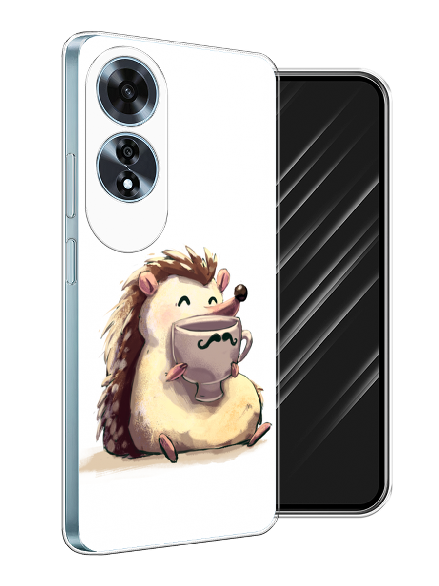 

Чехол Awog на Oppo A60 "Еж кофеман", Белый;коричневый;бежевый, 2516950-1