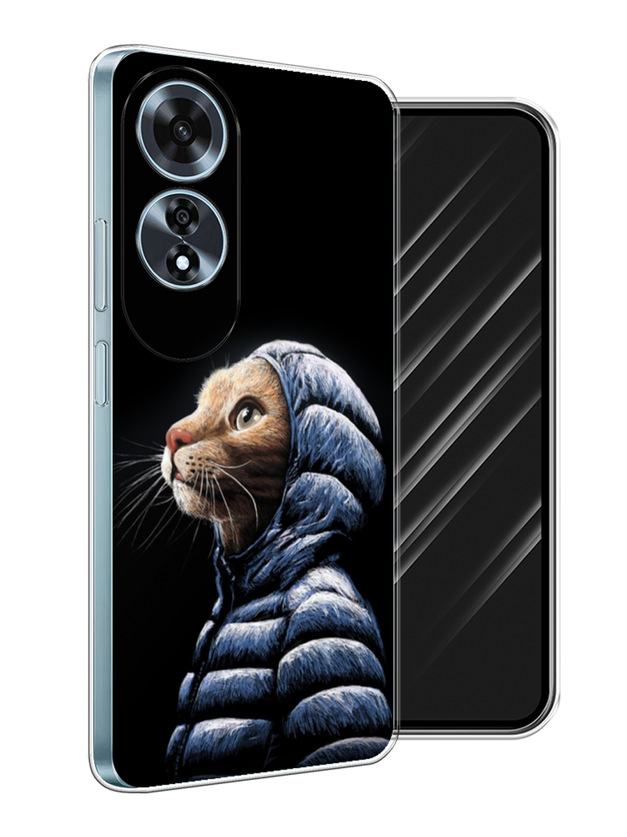 

Чехол Awog на Oppo A60 "Кот в капюшоне", Черный;бежевый;синий, 2516950-1