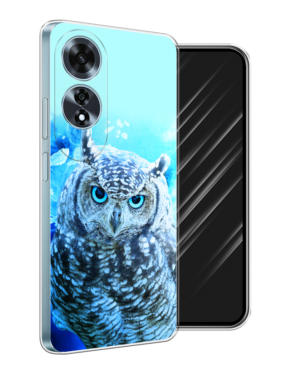 

Чехол Awog на Oppo A60 "Сова арт 7", Синий;голубой, 2516950-1