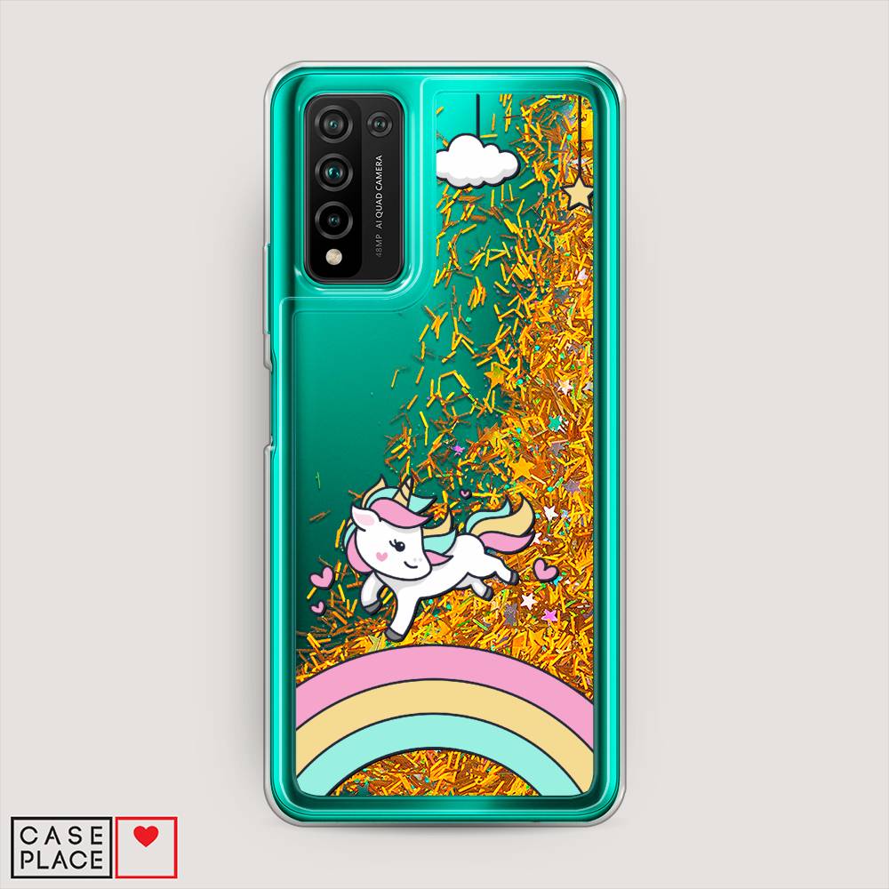 

Чехол Awog на Honor 10X Lite "Единорог на радуге", Прозрачный;разноцветный, 6104690-1