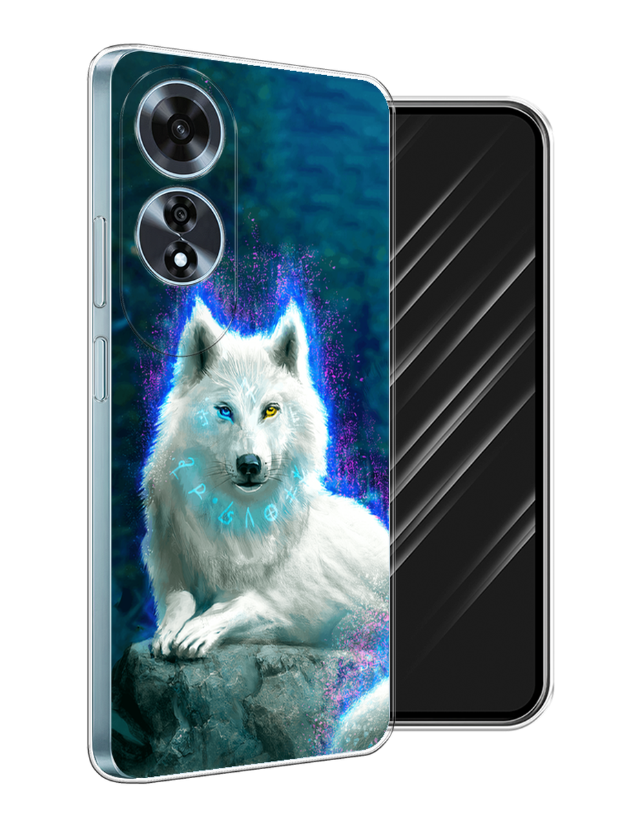 

Чехол Awog на Oppo A60 "Белоснежный волк", Белый;зеленый;фиолетовый, 2516950-1