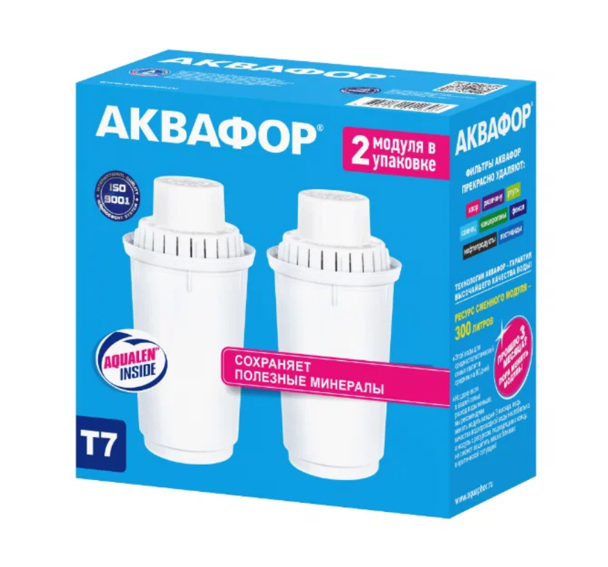 

Картридж к фильтру для воды Аквафор Т7 4600987012100, Т7