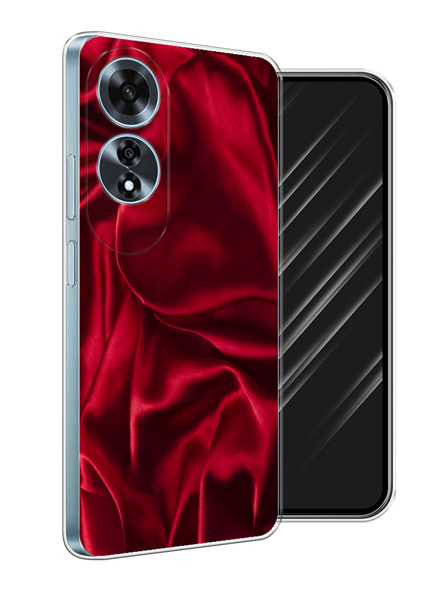 

Чехол Awog на Oppo A60 "Текстура красный шелк", 2516950-1