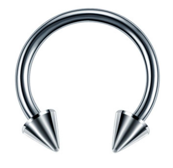 

Пирсинг унисекс 4Love4You PR-CR-004-1.2X6 серебристый, PR-CR-004-1.2X6
