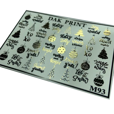 

Набор Dak Print Слайдер-дизайн №M93, 2 шт.