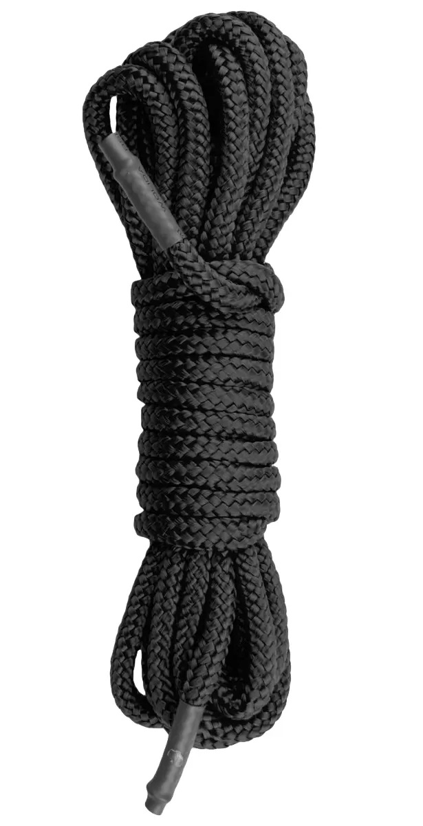 Черная веревка для бондажа Easytoys Bondage Rope 5 м. EDC Wholesale