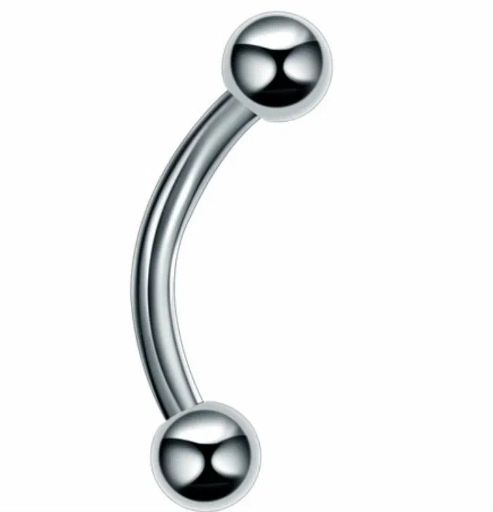 

Пирсинг унисекс 4Love4You PR-BN-003-1.2X8 серебристый, PR-BN-003-1.2X8
